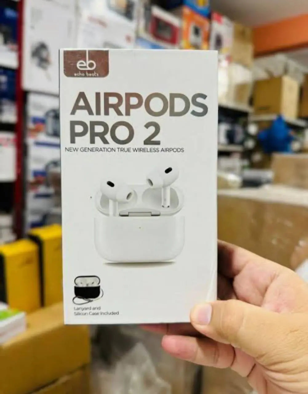 White Wireless Airpods