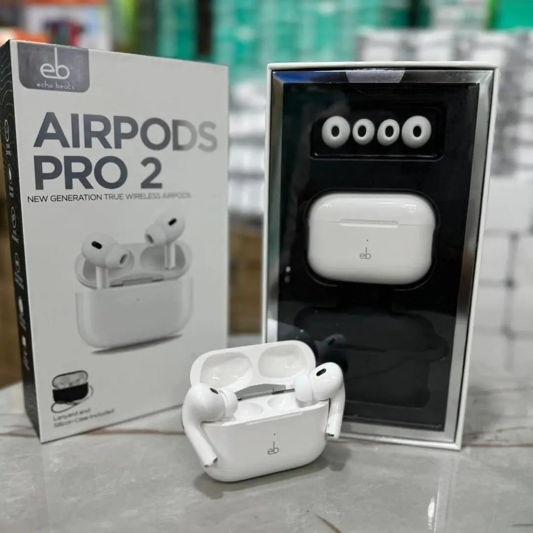 White Wireless Airpods