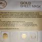 Gold Sheet Mask