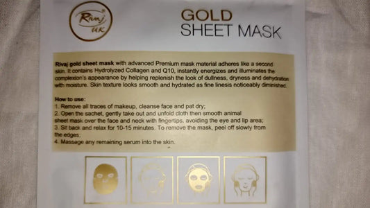 Gold Sheet Mask